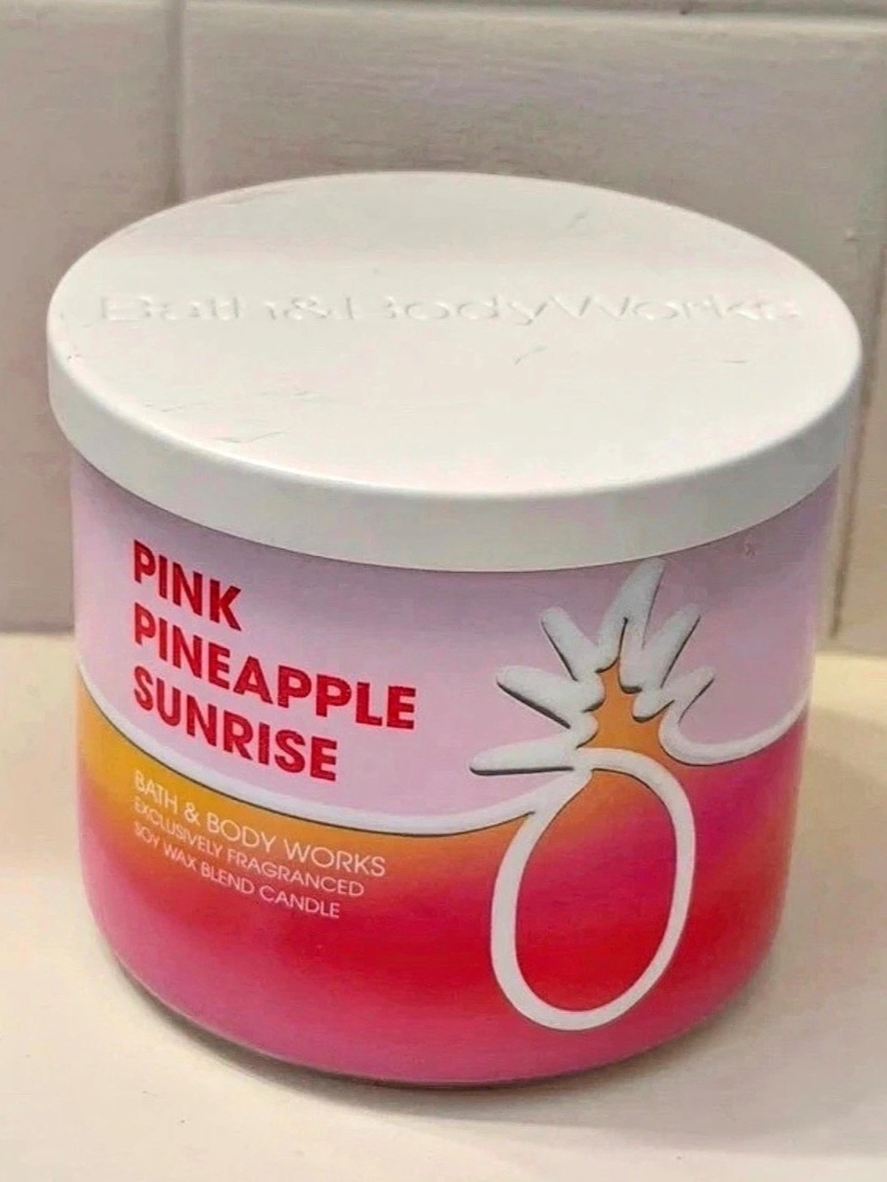 Bath & Body Works Pink Pineapple Sunrise in Pink & Red NWT